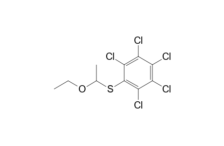 1,2,3,4,5-pentachloro-6-(1-ethoxyethylthio)benzene