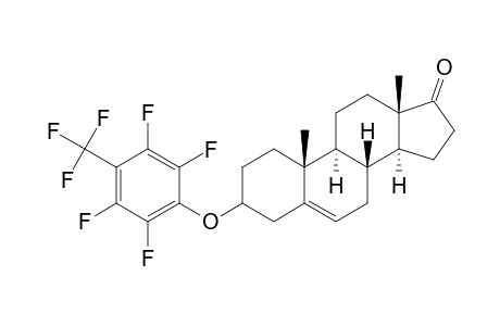 3-[2,3,5,6-tetrafluoro-4-(trifluoromethyl)phenoxy]androst-5-en-17-one