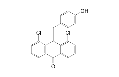 4,5-Dichloro-10-(4-hydroxybenzyl)-10H-anthracen-9-one