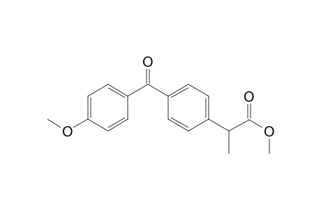 Methyl 2-[4-(4-methoxybenzoyl)phenyl]propionate