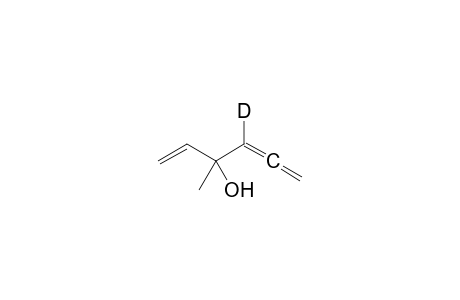 2-Vinyl-3-deuteriopenta-3,4-dien-2-ol