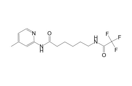 hexanamide, N-(4-methyl-2-pyridinyl)-6-[(trifluoroacetyl)amino]-
