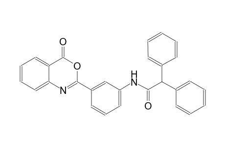 N-[3-(4-oxo-4H-3,1-benzoxazin-2-yl)phenyl]-2,2-diphenylacetamide