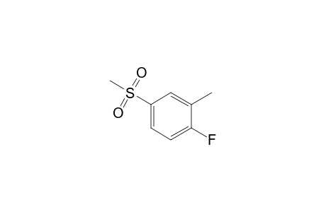 1-Fluoranyl-2-methyl-4-methylsulfonyl-benzene