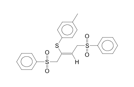 (Z)-1,4-DIPHENYLSULPHONYL-2-(4-METHYLPHENYLTHIO)-2-BUTENE