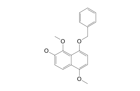 4-Benzyloxy-1,5-dimethoxy-6-naphthol