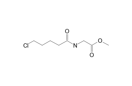 Glycine, N-(5-chlorovaleryl)-, methyl ester