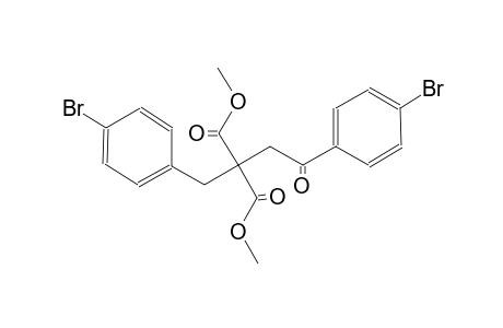 dimethyl 2-(4-bromobenzyl)-2-[2-(4-bromophenyl)-2-oxoethyl]malonate