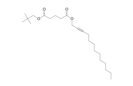 Glutaric acid, tridec-2-yn-1-yl neopentyl ester