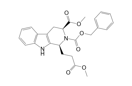 (1S,3S)-2-Benzyl 3-Methyl 1-(2-methoxycarbonylethyl)-1,2,3,4-tetrahydro-9H-pyrido[3,4-b]indole-2,3-dicarboxylate