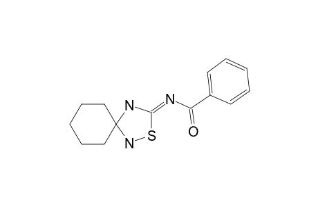 5-Benzoylimino-3,3-pentamethylen-1,2,4-thiadiazolidine