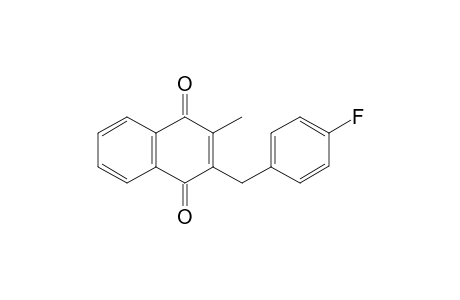 2-Methyl-3-(4-fluoro-benzyl)-4a,8a-dihydro-[1,4]naphthoquinone