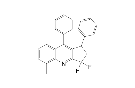 3,3-Difluoro-5-methyl-1,9-diphenyl-2,3-dihydro-1H-cyclopenta[b]quinoline