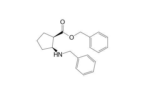 (1R,2S)-2-(benzylamino)cyclopentanecarboxylic acid benzyl ester