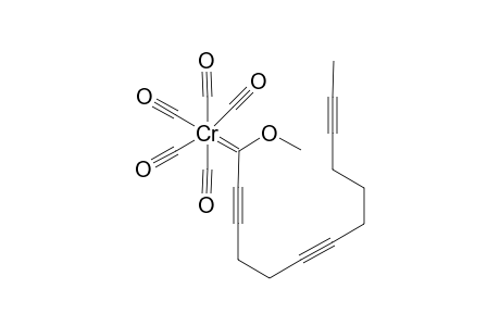 Dodeca-1,5,10-triyn-1-yl [pentacarbonylmethoxycarbenechromium] complex