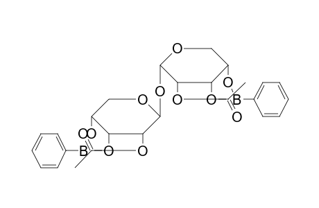 6-([9-(Acetyloxy)-3-phenyl-2,4,7-trioxa-3-borabicyclo[3.3.1]non-6-yl]oxy)-3-phenyl-2,4,7-trioxa-3-borabicyclo[3.3.1]non-9-yl acetate