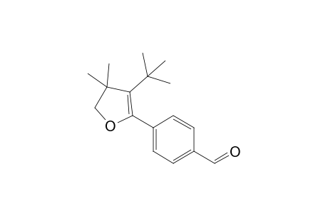 4-tert-Butyl-5-(4-formylphenyl)-3,3-dimethyl-2,3-dihydrofuran