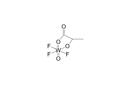 TRIFLUORO(1-CARBOXYETHOXY)OXOTUNGSTENE