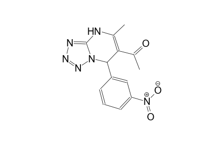 1-[5-methyl-7-(3-nitrophenyl)-4,7-dihydrotetraazolo[1,5-a]pyrimidin-6-yl]ethanone
