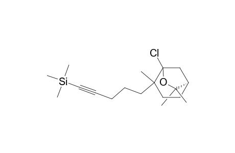 [1R-(1.alpha.,4.beta.,5.beta.)]-[5-(5-Chloro-4,7,7-trimethyl-6-oxabicyclo[3.2.1]oct-4-yl)-1-pentynyl]trimethylsilane