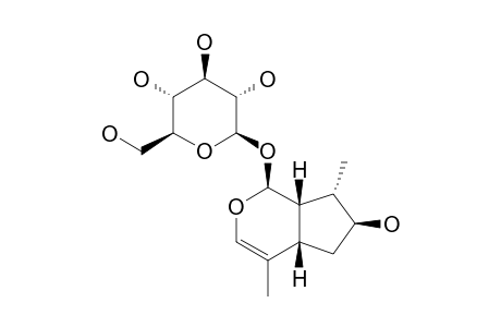 7-BETA-HYDROXY-8-EPI-IRIDOIDAL-GLUCOPYRANOSIDE
