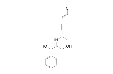 2-(6'-(Chlorohex-5'-en-3'-yn-2'-ylamino)-1-phenylpropane-1,3-diol