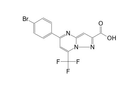 5-(4-bromophenyl)-7-(trifluoromethyl)pyrazolo[1,5-a]pyrimidine-2-carboxylic acid