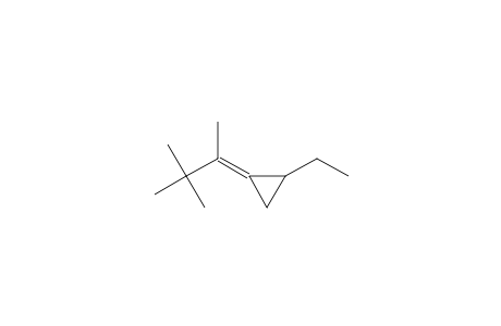 Cyclopropane, ethyl(1,2,2-trimethylpropylidene)-, (E)-