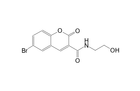 6-bromo-N-(2-hydroxyethyl)-2-oxo-2H-chromene-3-carboxamide
