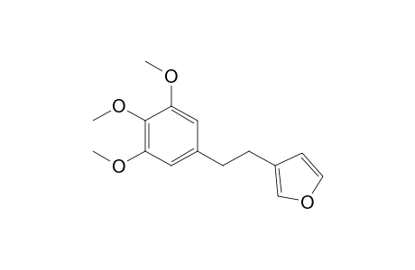 3-[2-(3,4,5-Trimethoxyphenyl)ethyl]furan