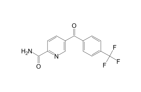5-(4-Trifluoromethylbenzoyl)pyridine-2-carboxamide