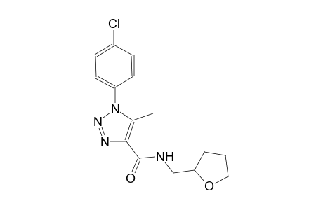1H-1,2,3-triazole-4-carboxamide, 1-(4-chlorophenyl)-5-methyl-N-[(tetrahydro-2-furanyl)methyl]-