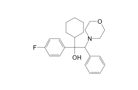 1-Cyclohexyl-1-(4-fluorophenyl)-2-(4-morpholinyl)-2-phenylethanol