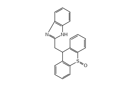 2-[(thioxanthen-9-yl)methyl]benzimidazole, S-oxide