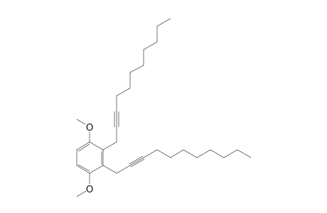 1,4-Dimethoxy-2,3-bis(undec-2-ynyl)benzene