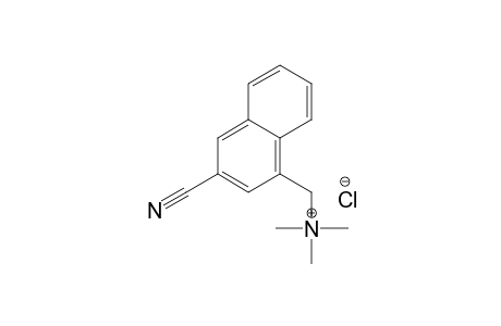 ((3-cyanonaphthyl)methyl)trimethylammonium chloride