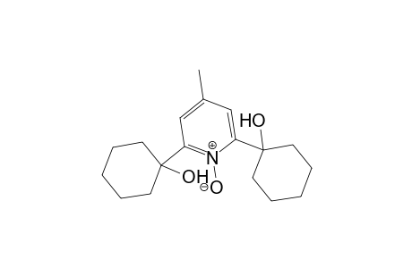 Cyclohexanol, 1,1'-(4-methyl-2,6-pyridinediyl)bis-, N-oxide