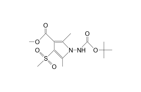 1-T-Butoxycarbonylamino-4-mesyl-3-methoxycarbonyl-2,5-dimethyl-pyrrole