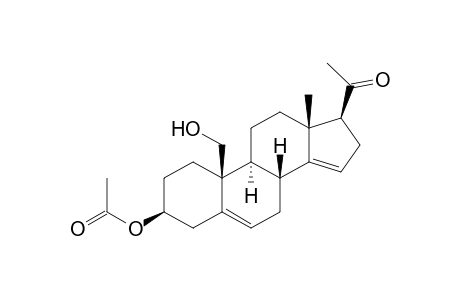 3.beta.-Acetoxy-19-hydroxypregna-5,14-dien-20-one