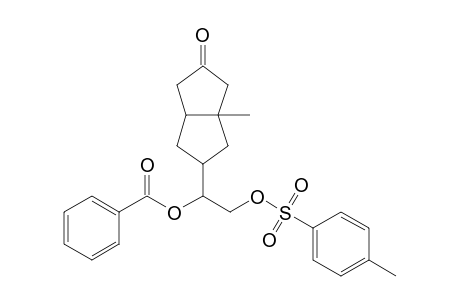 1-Methyl-3-[2-(p-tosyloxy)-1-benzoyloxyethyl]bicyclo[3.3.0]octane-7-one
