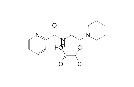 dichloroacetic acid compound with N-[2-(1-piperidinyl)ethyl]-2-pyridinecarboxamide (1:1)