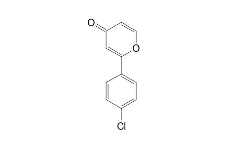 2-(4-CHLOROPHENYL)-4H-PYRAN-4-ONE