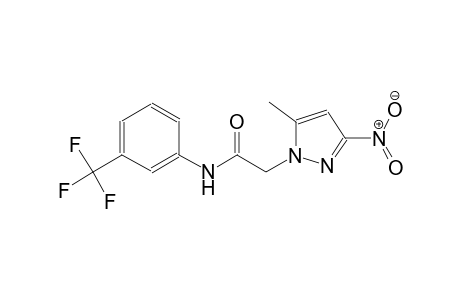 1H-Pyrazole-1-acetamide, 5-methyl-3-nitro-N-[3-(trifluoromethyl)phenyl]-