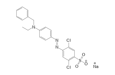 (Phenylmethyl)amino]phenyl]azo]-, sodium salt