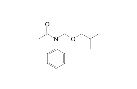 N-(2-methylpropoxymethyl)-N-phenyl-ethanamide
