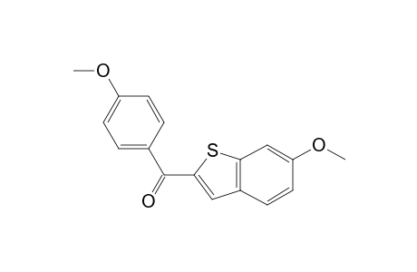 (6-Methoxybenzo[b]thiophen-2-yl)(4-methoxyphenyl)methanone