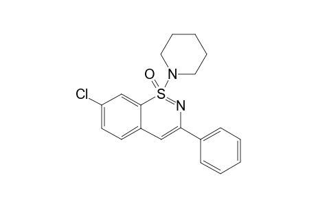 7-Chloro-3-phenyl-1-(piperidin-1-yl)benzo[e][1,2]thiazine 1-oxide