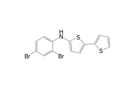 5-(2'',4"-Di-bromoanilino)-2,2'-bithiophene