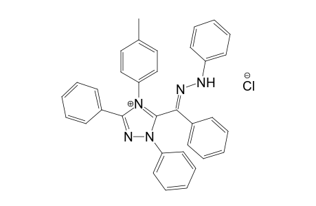 3-[.alpha.-(Phenylhydrazino)benzyl]-2,5-diphenyl-4-(p-tolyl)-1,2,4-triazolium - p-TolyChloride4
