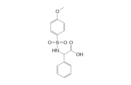 benzeneacetic acid, alpha-[[(4-methoxyphenyl)sulfonyl]amino]-